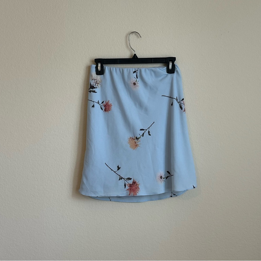 Aritzia Babaton Floral Skirt